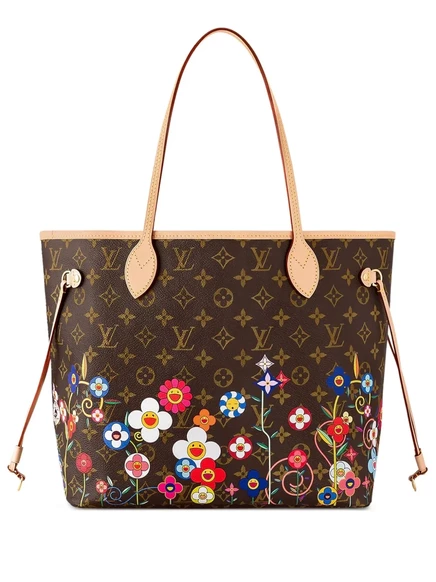 Сумка Louis Vuitton x ТМ Neverfull, бывшая в употреблении  brown