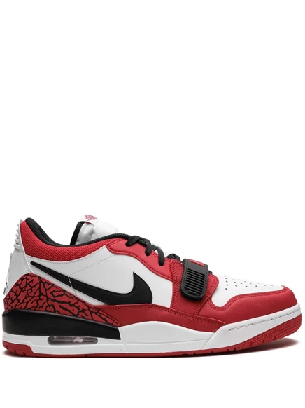 Унисекс кроссовки Jordan Legacy 312 Low, бело-красно-черные