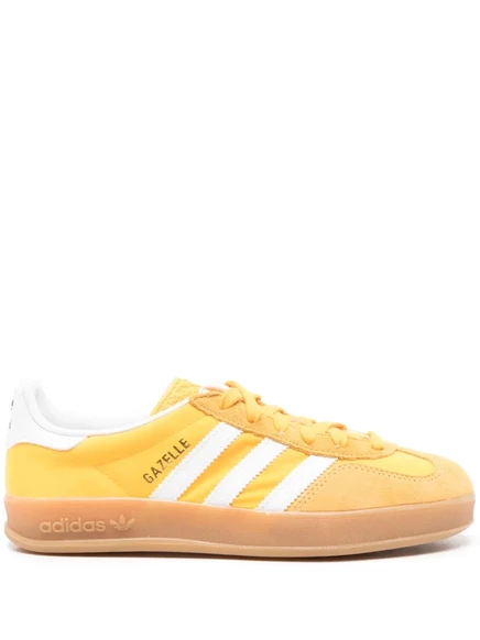 Мужские кроссовки Adidas Gazelle Indoor из замши, желтые