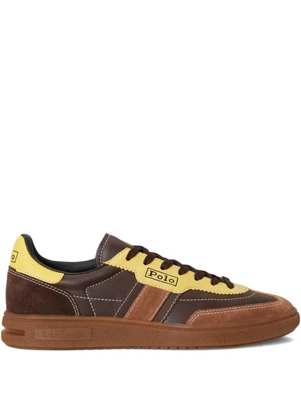 Женские замшевые кеды Polo Ralph Lauren Bedford, коричневые