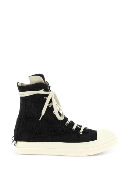 Мужские высокие кеды Rick Owens DRKSHDW, черные