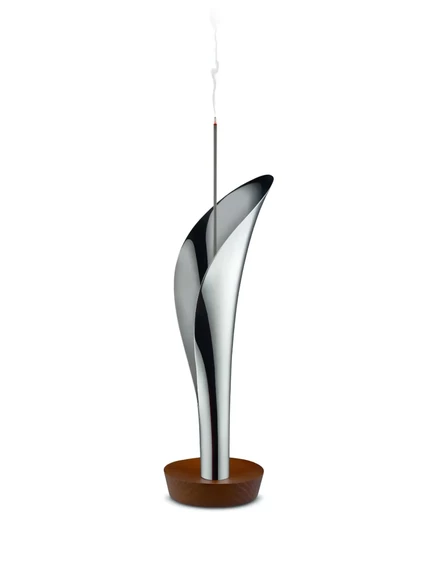 Подставка для благовоний Alessi, полированная, серебристая