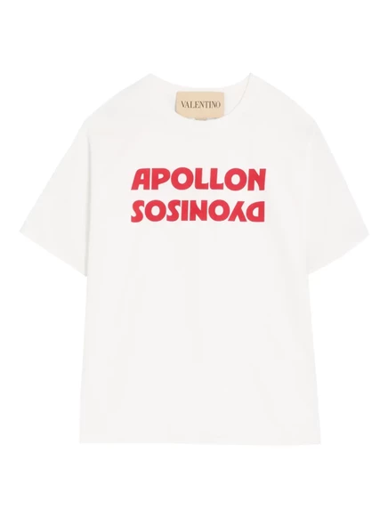 Мужская футболка Valentino Apollon Dyonisos, белая