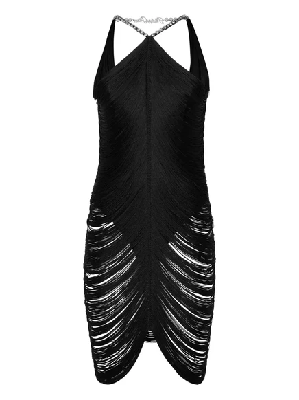 Женское мини-платье Philipp Plein Fragnes, черное