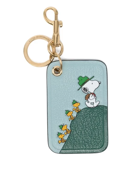 Брелок Anya Hindmarch x Peanuts Snoopy, голубой