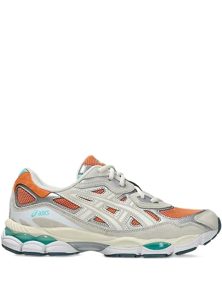 Унисекс кроссовки Asics Gel-Nyc с логотипом, серые