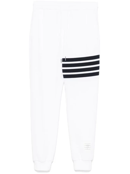 Мужские спортивные брюки Thom Browne 4‑Bar, белые