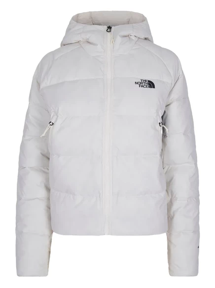 Женский пуховик The North Face с капюшоном, белый