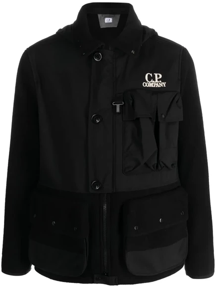 Мужская куртка с капюшоном C.P. Company Duffel, черная