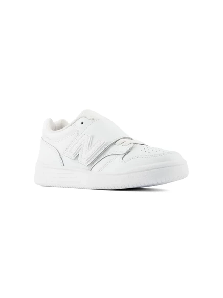 Кроссовки для мальчиков New Balance Kids 480 на липучке, белые