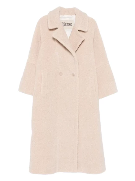 Двубортное пальто Herno neutrals