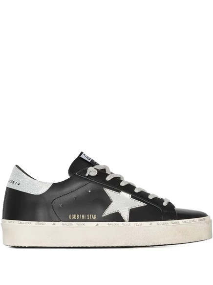 Женские кеды Golden Goose Hi Star, коричневые