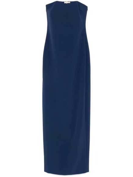 Макси-платье Elisabetta Franchi без бретелек blue