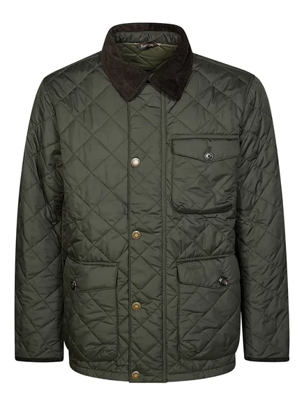 Мужская стёганая куртка Barbour Hornby, зеленая