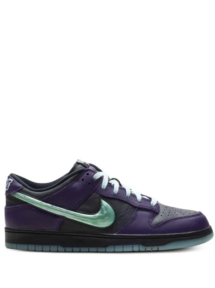 Мужские кроссовки Nike Dunk Low Retro, черно-фиолетовые