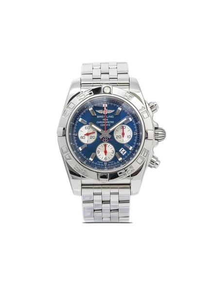 Мужские часы Breitling Chronomat 44 мм, синий