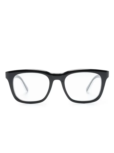 Очки Moncler Eyewear в двухцветной оправе wayfarer black