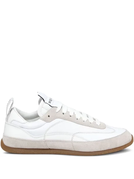 Мужские кроссовки Alexander McQueen с логотипом, белые