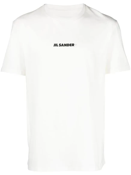 Мужская футболка Jil Sander с логотипом, белая