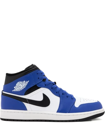 Высокие кроссовки Nike Air Jordan 1 в стиле ретро blue