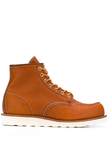 Мужские кожаные ботинки Red Wing Shoes Classic Moc, коричневые