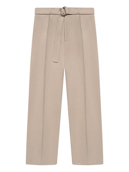 Сшитые на заказ брюки Manière De Voir Louis с фактурным поясом neutrals