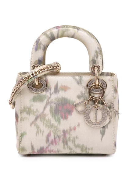 Женская сумка Christian Dior Pre-Owned Lady Dior, белая