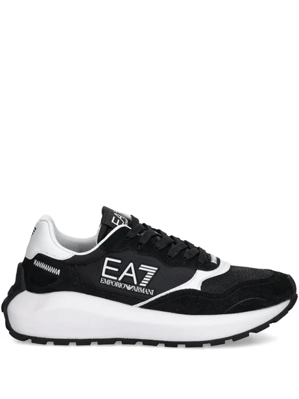Кеды EA7 Emporio Armani с логотипом, черные