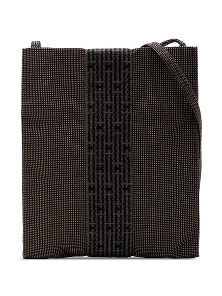 Сумка Hermès Herline Pochette б/у через плечо, серая