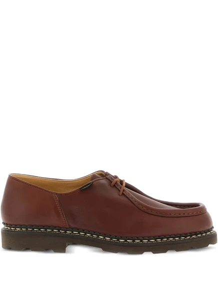 Мужские дерби Paraboot Michael из кожи, коричневые