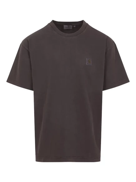 Мужская футболка Carhartt WIP Vista с нашивкой, коричневая