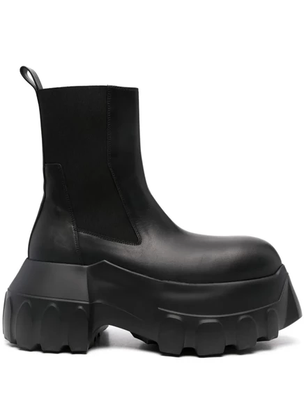 Мужские байкерские ботинки Rick Owens Beatle, черные
