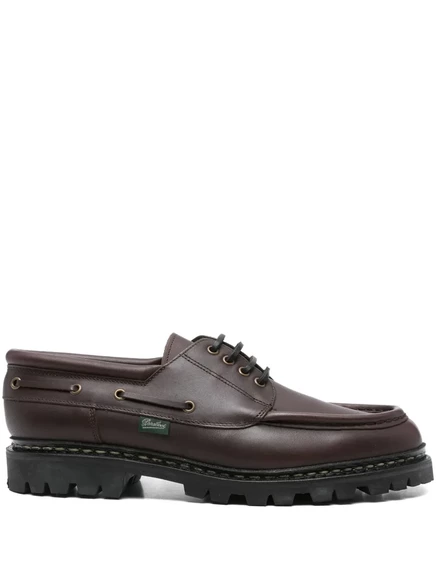 Мужские топсайдеры Paraboot Chimey из кожи, коричневые
