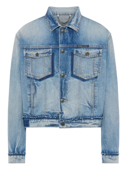 Мужская джинсовая куртка Maison Margiela, голубая
