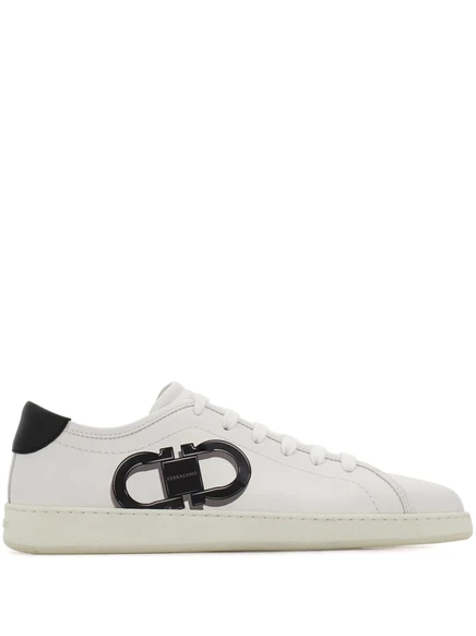 Кроссовки Ferragamo Double Gancini white