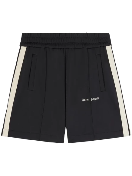 Спортивные шорты с логотипом Palm Angels black