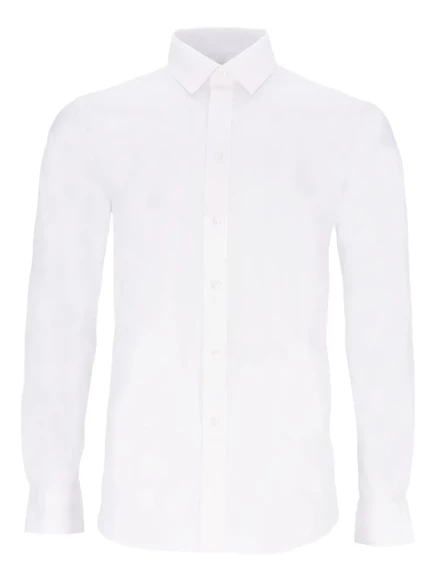 Эластичная рубашка Scotch & Soda в четыре стороны white