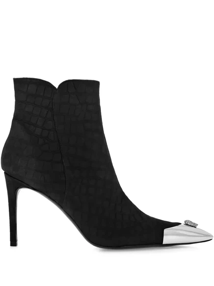 Ботильоны Philipp Plein с тиснением под крокодиловую кожу