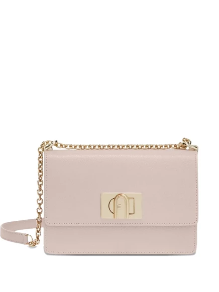Мини-сумка через плечо с клапаном на цепочке и ремешке Furla mini