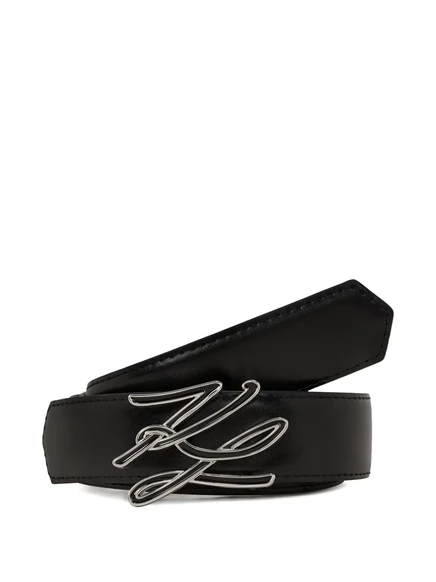 Женский ремень Karl Lagerfeld K/Autograph, черный