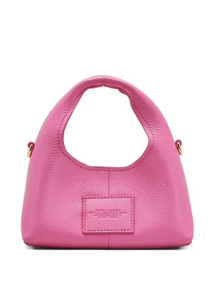 Кожаная мини-сумка Marc Jacobs через плечо pink