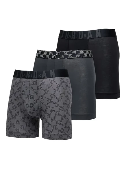 Мужские боксеры Jordan Monogram, набор 3 шт., черные