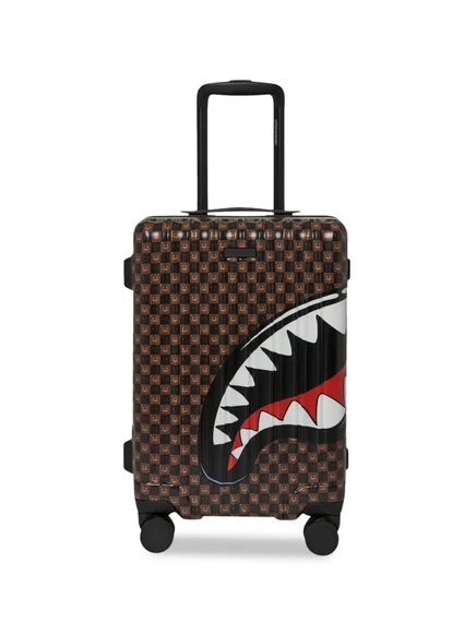 Мужской чемодан Sprayground Sharks In Paris, коричневый