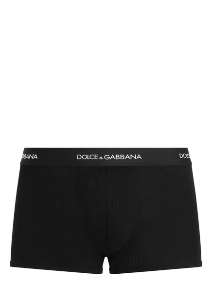 Мужские боксеры Dolce & Gabbana хлопковые, черные