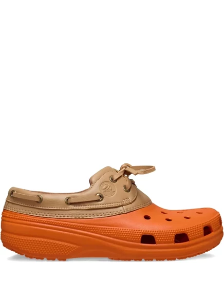 Мужские сабо Crocs Classic Islander Boat Koi Fish Tan, оранжевые