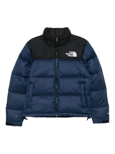 Женская пуховка The North Face Nuptse, темно-синяя