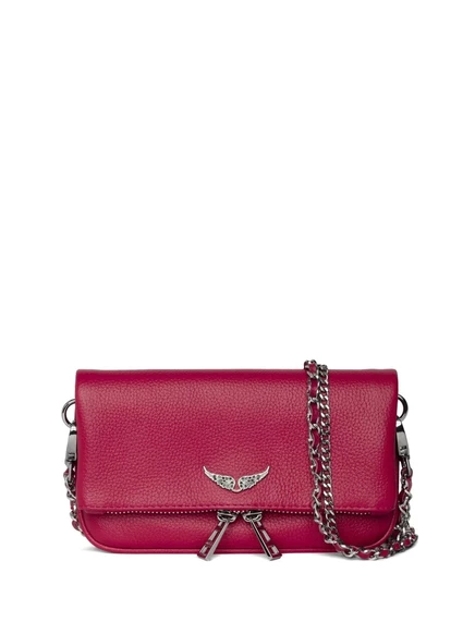 Женский клатч Zadig & Voltaire Nano Rock, рубиновый