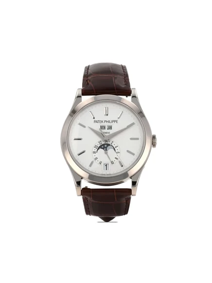 Мужские часы patek philippe annual calendar 38 мм, белые