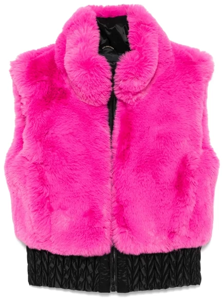 Гольдберг Лина лыжный жилет  pink