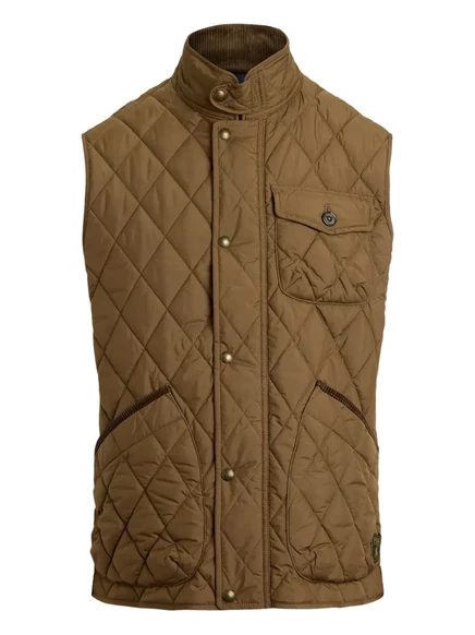 Стеганый жилет Polo Ralph Lauren без рукавов neutrals